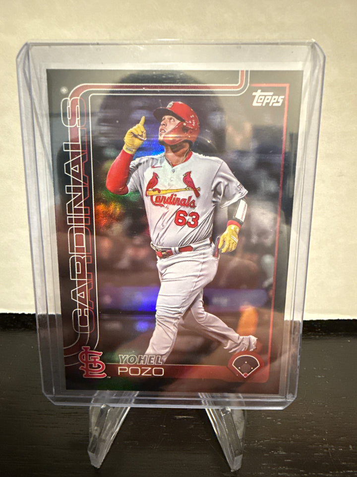 Yohel Pozo 2025 Topps Update Black, 03/10