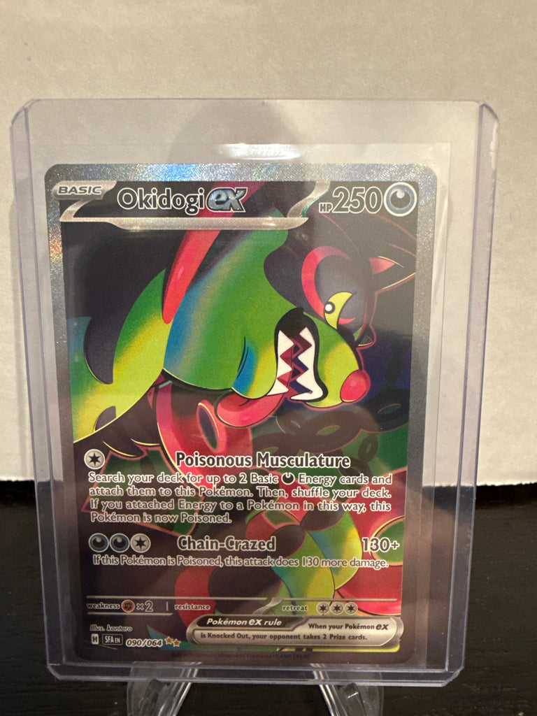Pokémon TCG 2024 Okidogi EX Shrouded Fable Secret Illustration