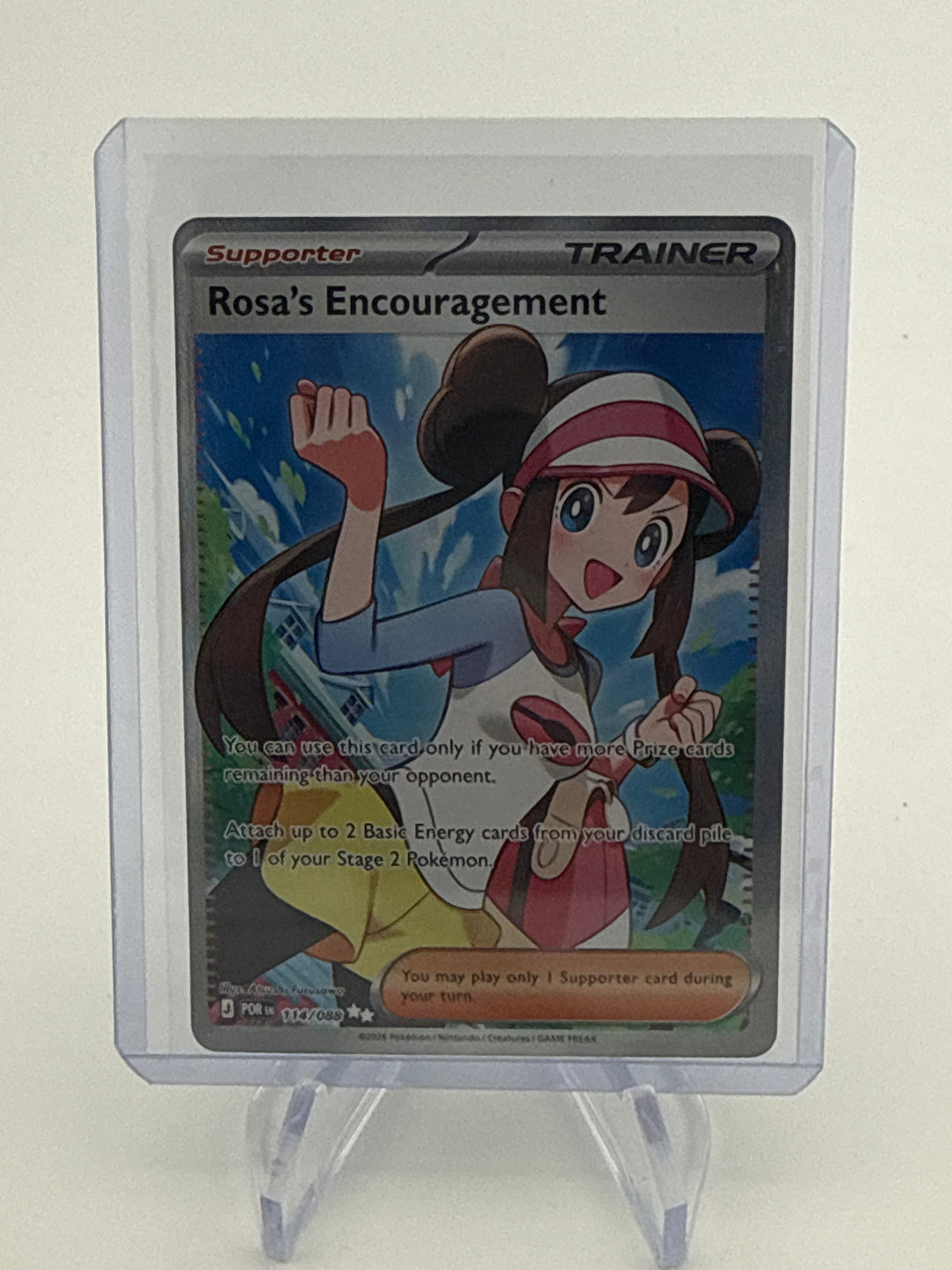 Pokemon TCG 2026 Rosa's Encouragement Perfect Order Trainer, 114/088