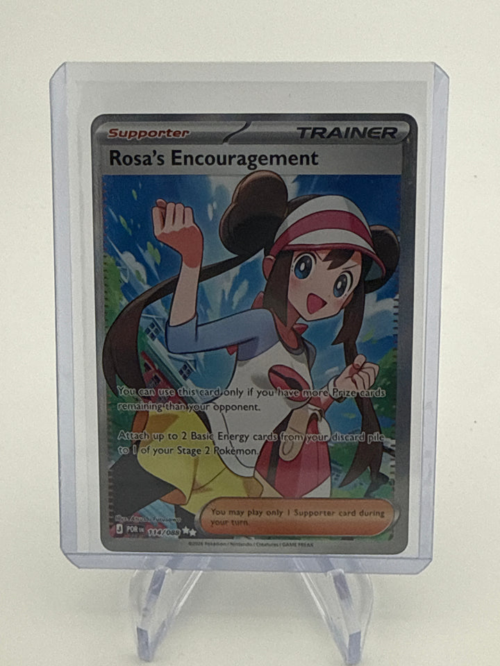 Pokemon TCG 2026 Rosa's Encouragement Perfect Order Trainer, 114/088
