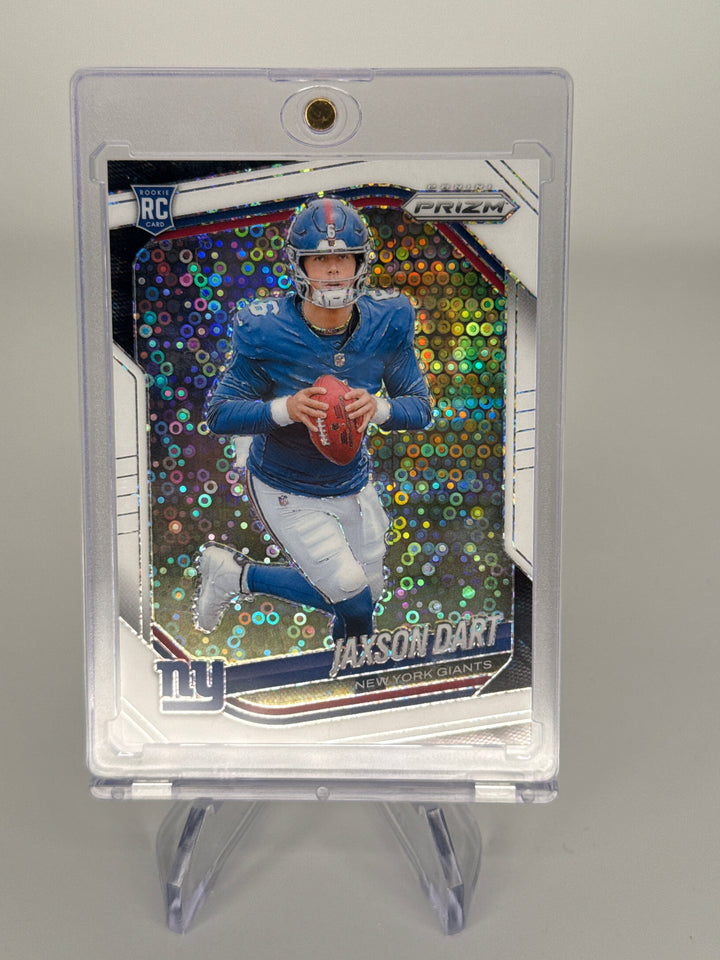 Jaxson Dart 2025 Panini Prizm White Disco Rookie