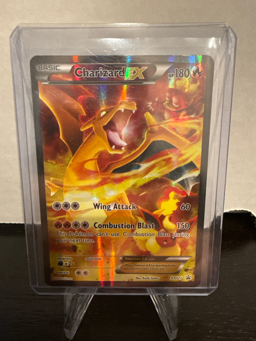 Pokémon TCG 2016 Charizard EX Ultra Rare Full Art Promo, XY121