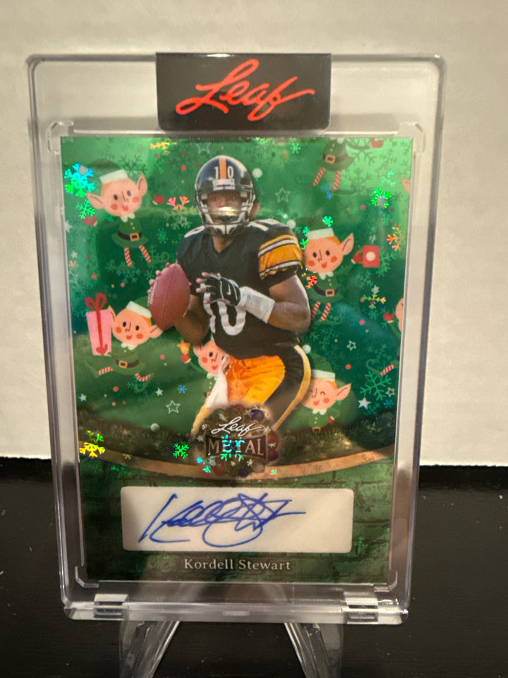 Kordell Stewart 2025 Leaf Metal Auto, 5/5