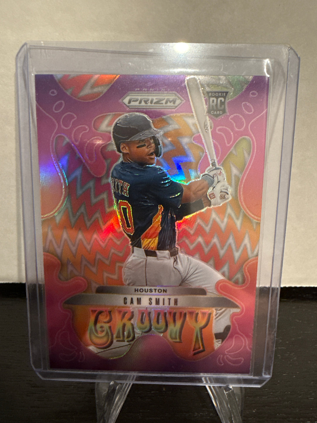 Cam Smith 2025 Panini Prizm Groovy SSP Case Hit Rookie