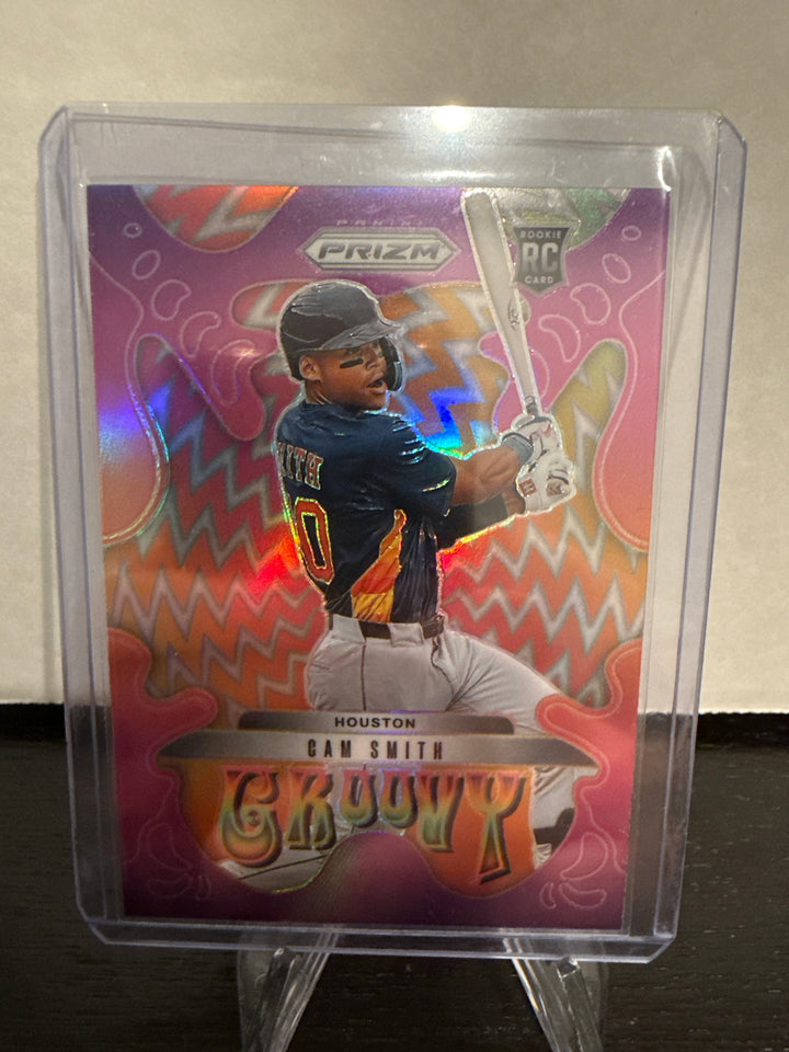 Cam Smith 2025 Panini Prizm Groovy SSP Case Hit Rookie