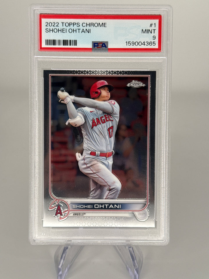 Shohei Ohtani 2022 Topps Chrome, PSA 9 Mint