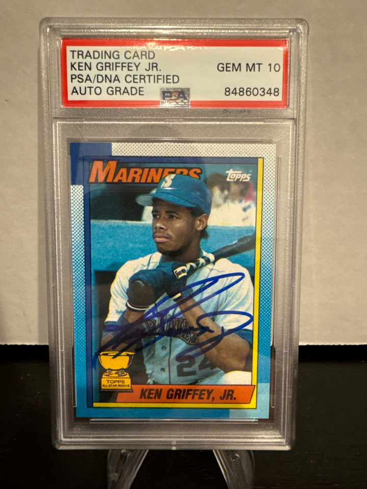 Ken Griffey Jr. 1990 Topps Rookie Cup, PSA 10 Authentic Auto
