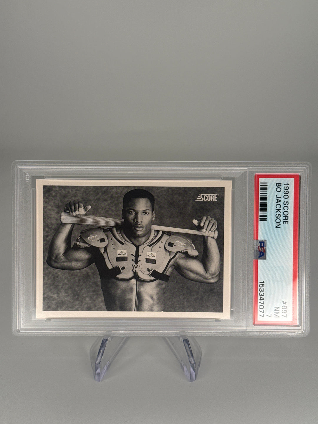 Bo Jackson 1990 Score, PSA 7