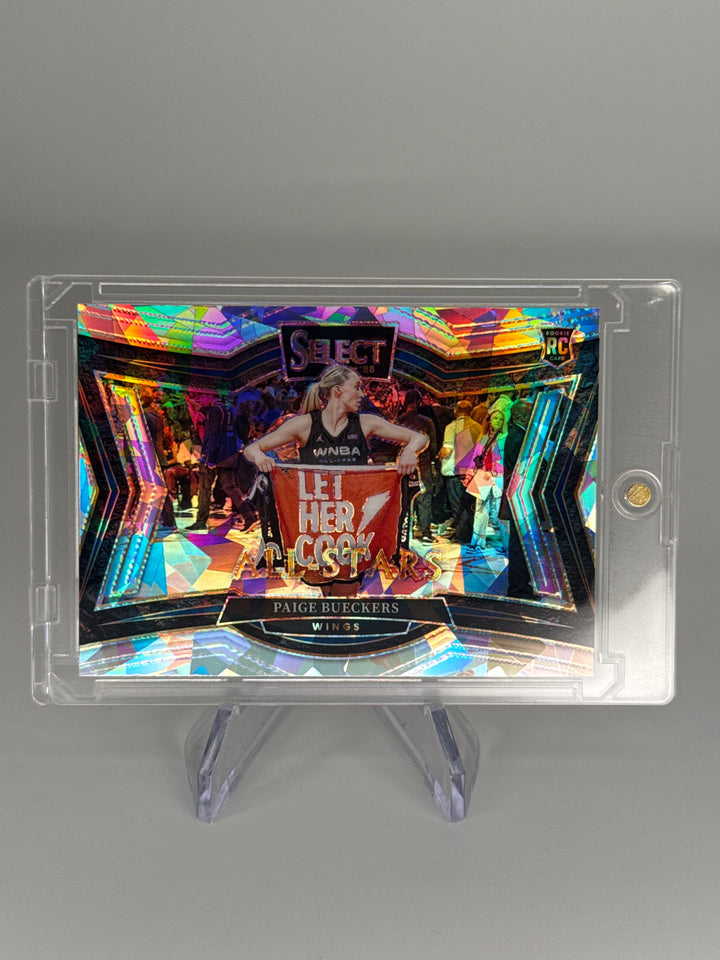 Paige Bueckers 2025 Panini Select All-Stars Ice Rookie