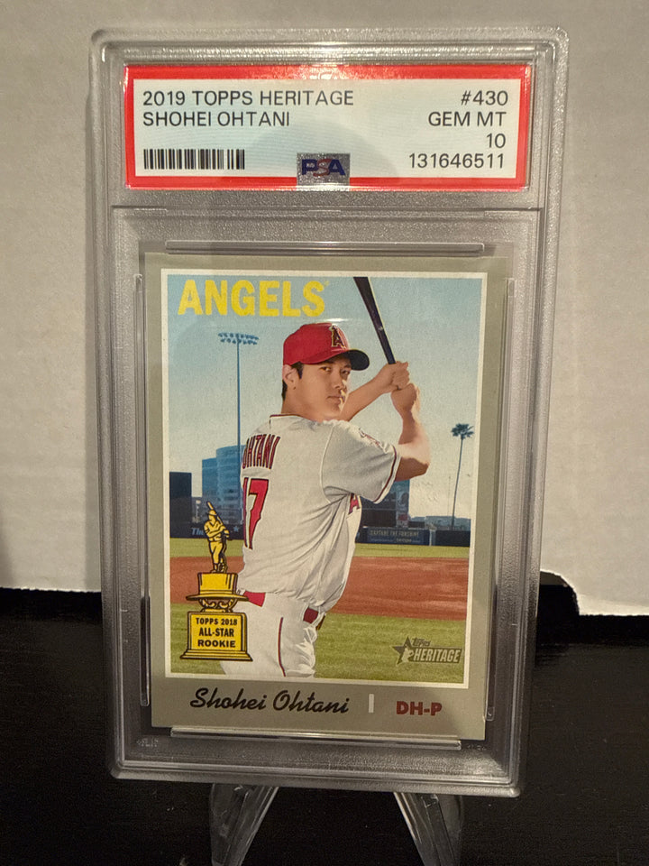 Shohei Ohtani 2019 Topps Heritage All-Star Rookie Cup, PSA 10 Gem Mint