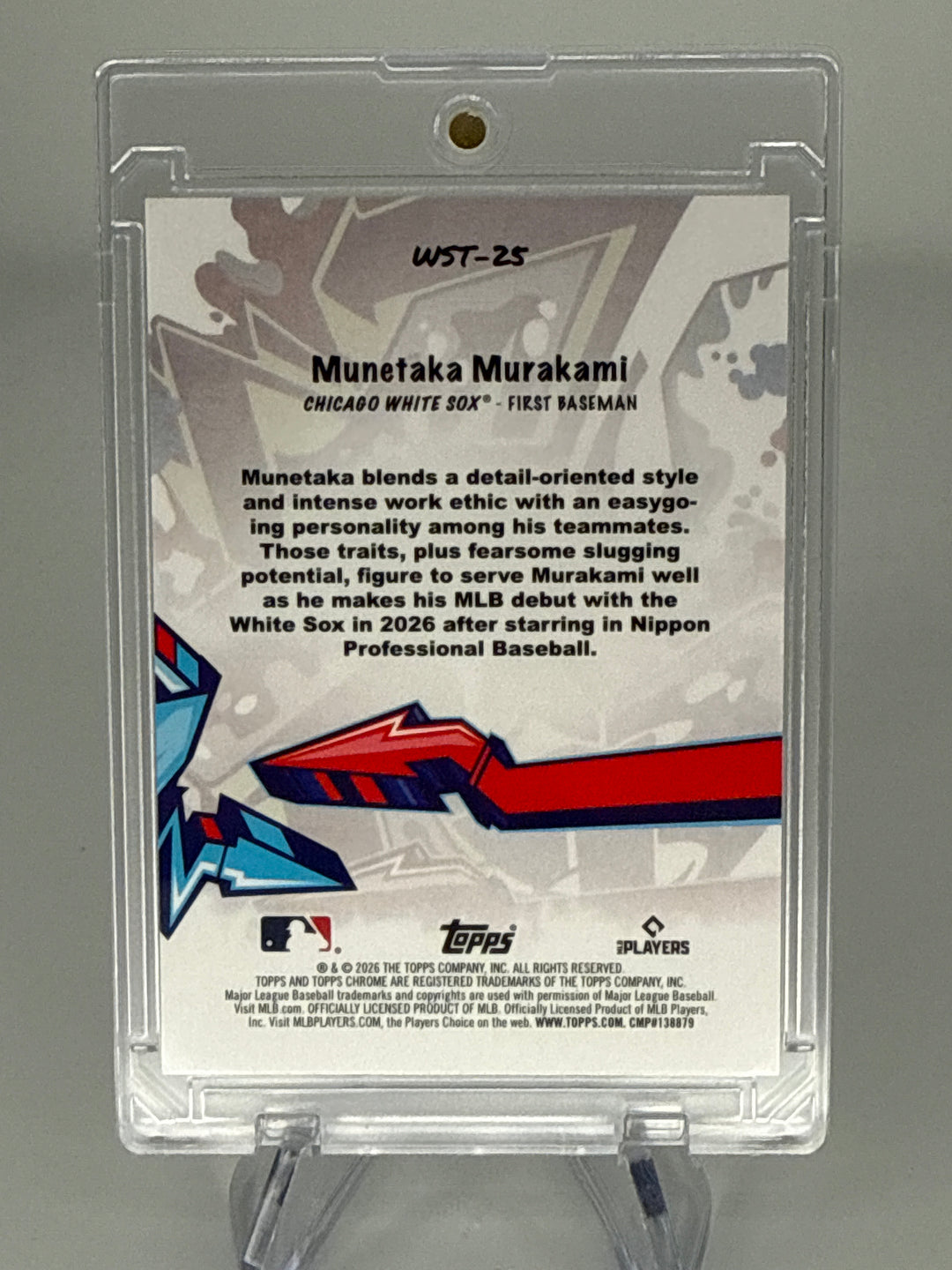 Munetaka Murakami 2026 Topps Chrome Wild Style SP Rookie