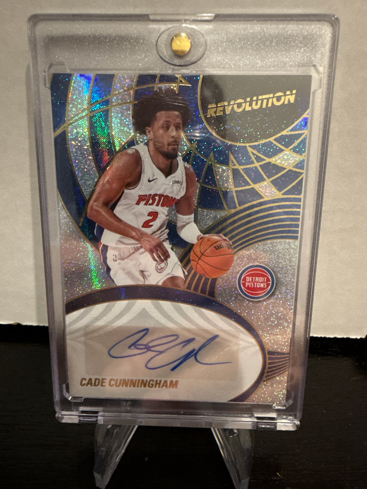 Cade Cunninham 2024-2025 Panini Revolution Auto