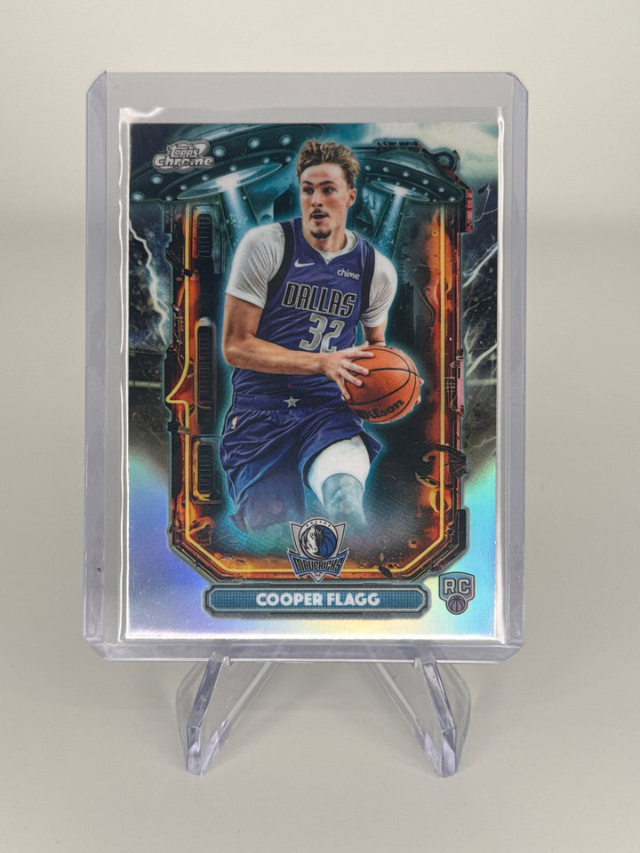 Cooper Flagg 2026 Topps Chrome Extraterrestrial Refractor