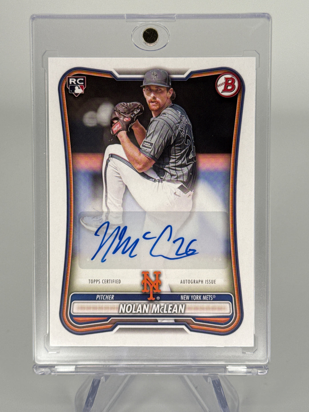 Nolan McLean 2026 Bowman Rookie Auto
