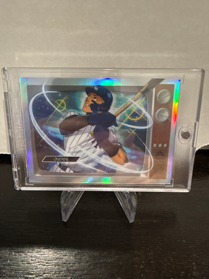 Aaron Judge 2025 Bowman Anime SSP Case Hit