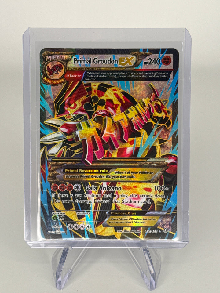 Pokemon TCG 2014 Primal Groudon EX Primal Clash Ultra Rare, 151/160