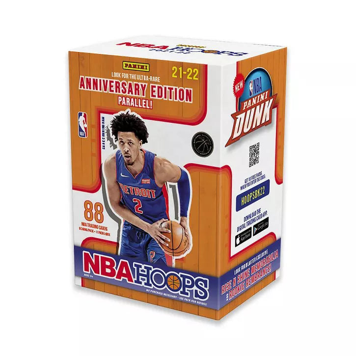 2021-2022 Panini NBA Hoops Basketball Blaster Box
