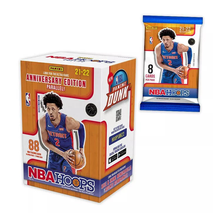 2021-2022 Panini NBA Hoops Basketball Blaster Box
