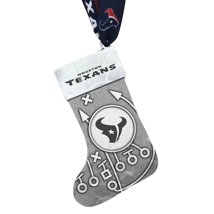 Houston Texans Playbook Stocking Ornament