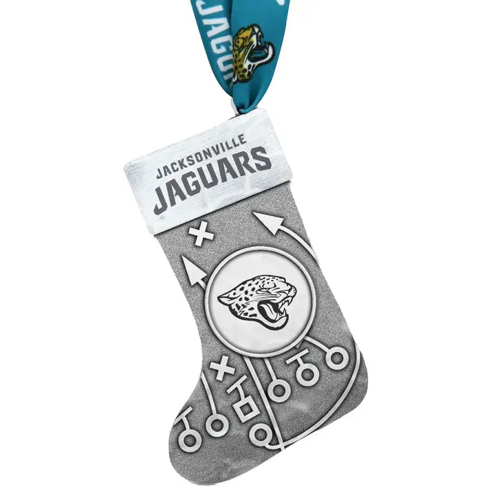 Jacksonville Jaguars Playbook Stocking Ornament