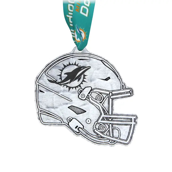 Miami Dolphins Helmet Ornament