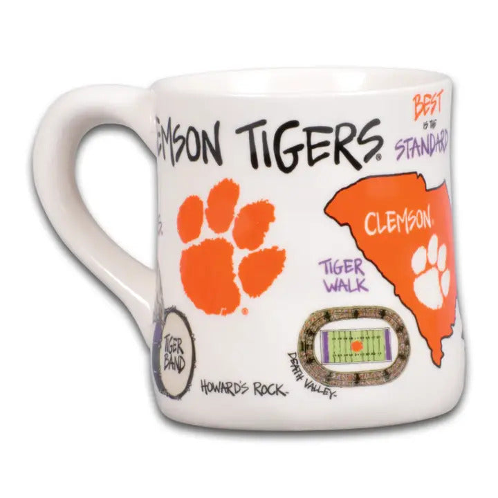 NCAA Clemson Icon Mug - 16 oz. Ceramic Mug
