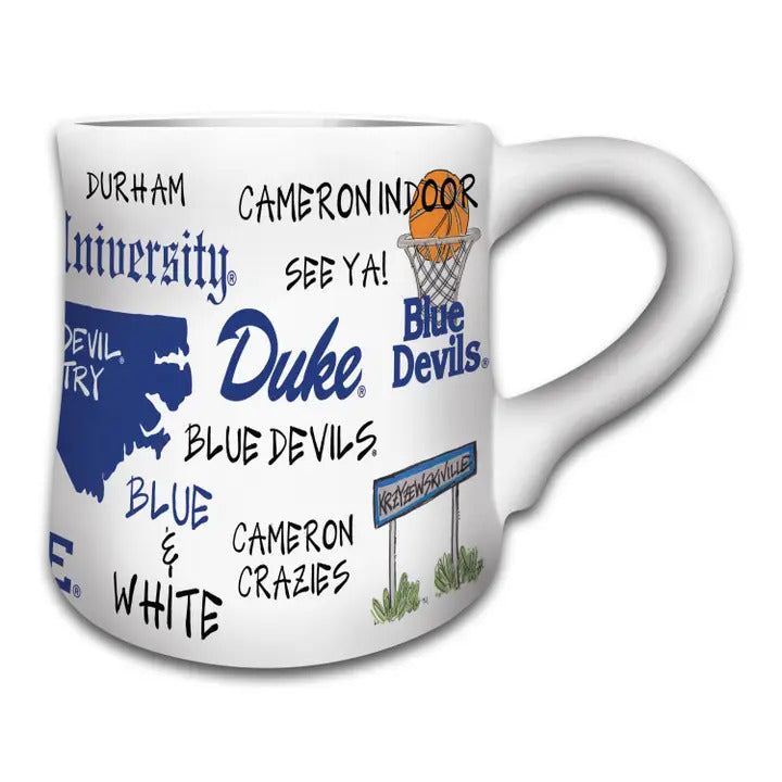 NCAA Duke Icon Mug - 16 oz. Ceramic Mug