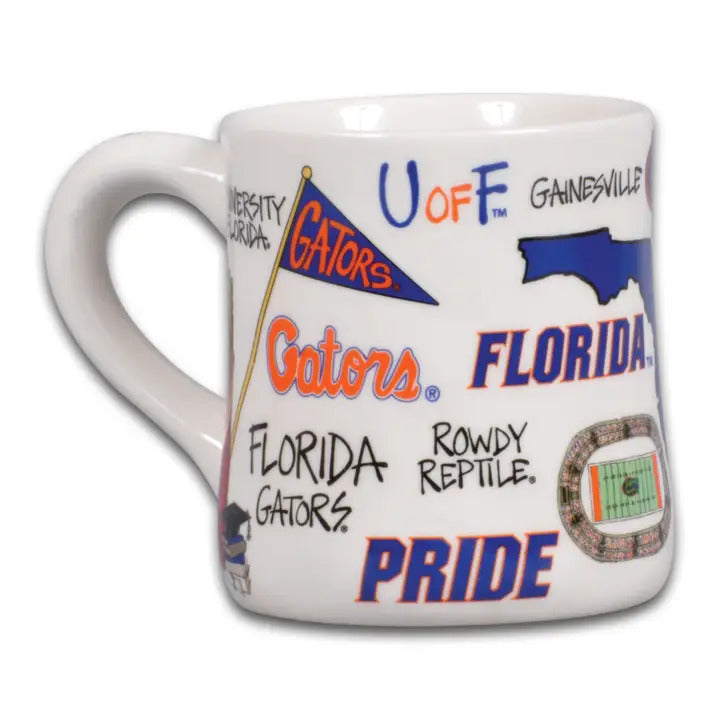 NCAA Florida Gators Icon Mug - 16 oz. Ceramic Mug