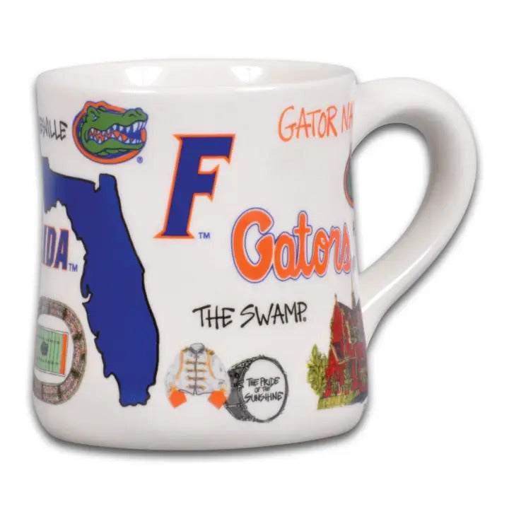 NCAA Florida Gators Icon Mug - 16 oz. Ceramic Mug