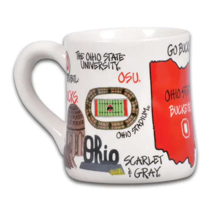 NCAA OSU Mug - 16 oz. Ceramic Mug