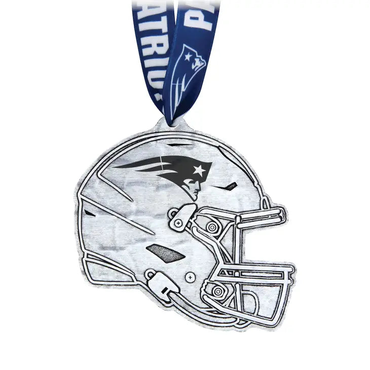 New England Patriots Helmet Ornament
