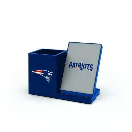 New England Patriots Wireless Charging Pen Holder