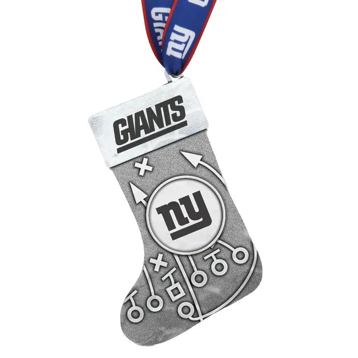 New York Giants Playbook Stocking Ornament