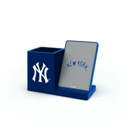 New York Yankees Wireless Charging Pen Holder