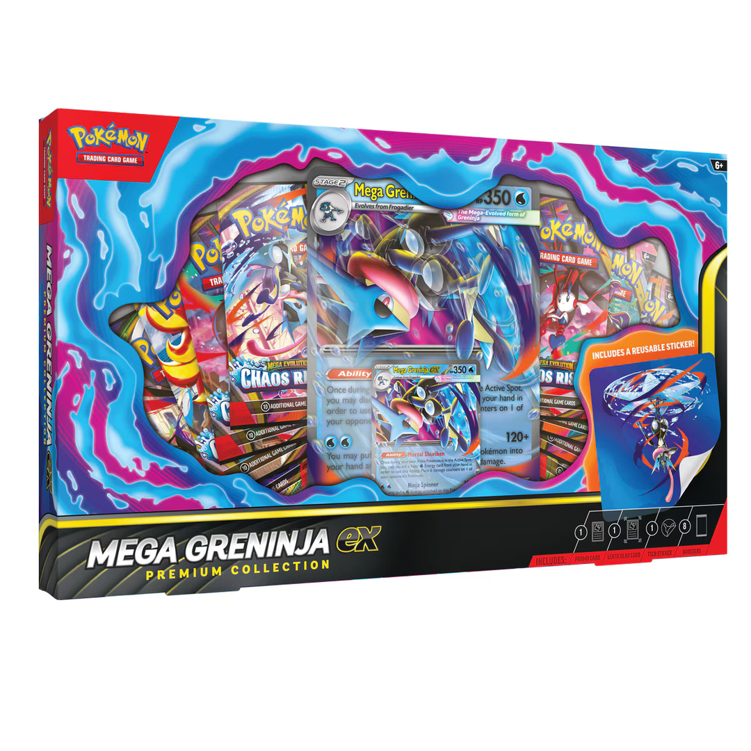 Pokemon TCG Mega Greninja Collection Box