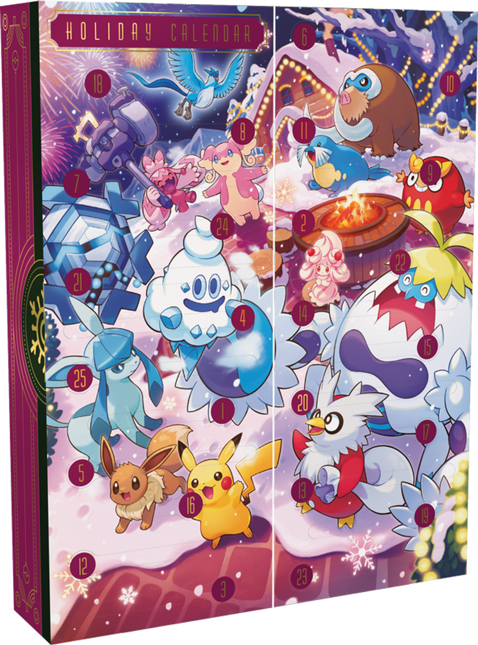 2025 Pokemon TCG Holiday Calendar Box