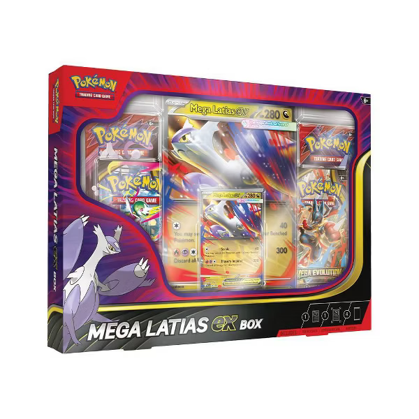 Pokemon TCG Mega Latias ex Collection Box