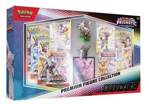 Pokémon Prismatic Evolution Premium Figure Collection packaging