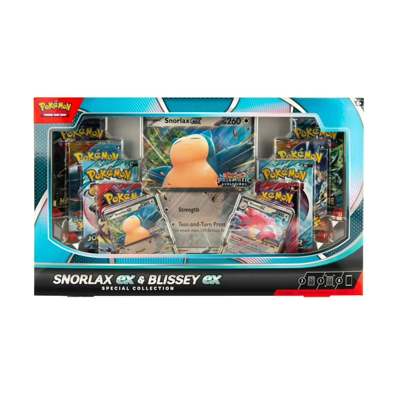 Pokemon TCG Snorlax ex and Blissey ex Collection Box