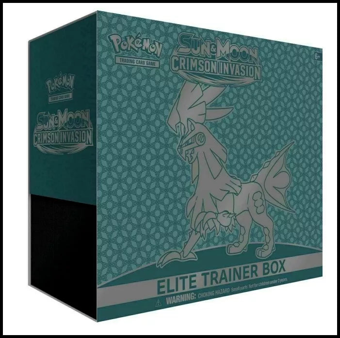 Pokémon Sun and Moon Crimson Invasion Elite Trainer Box