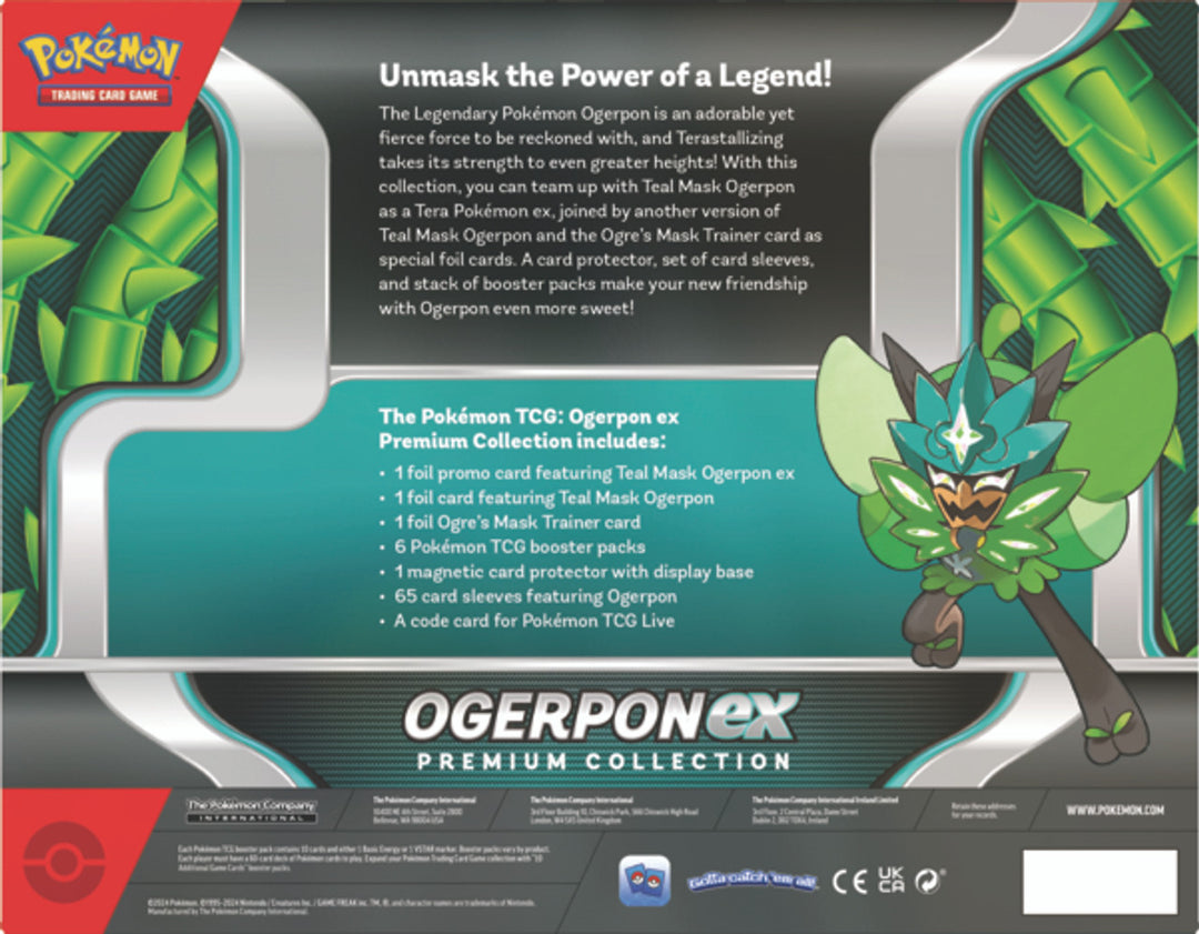 Pokemon Ogerpon EX Collection Box