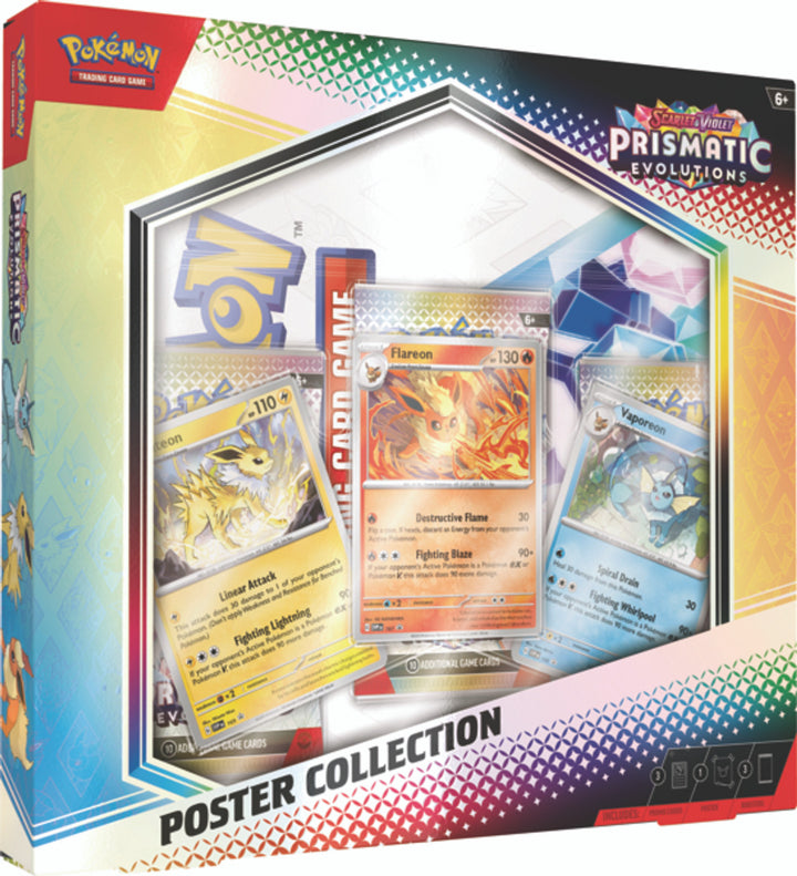 Pokemon Prismatic Evolutions Poster Collection