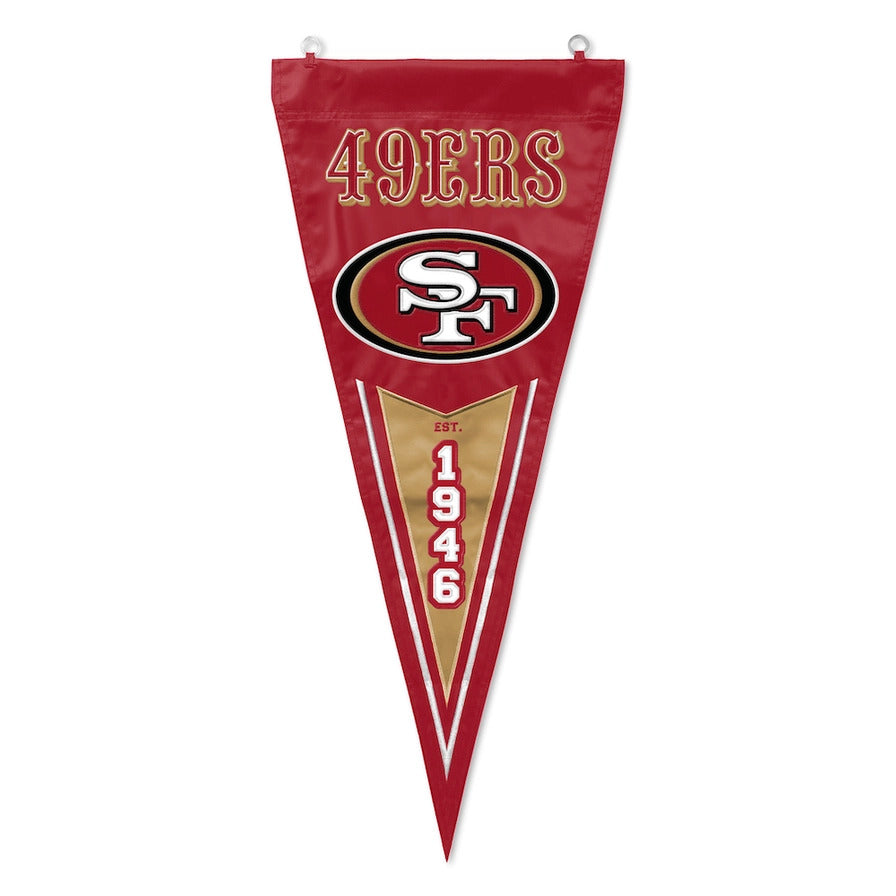 San Francisco 49ers Pennant, 34"x13"