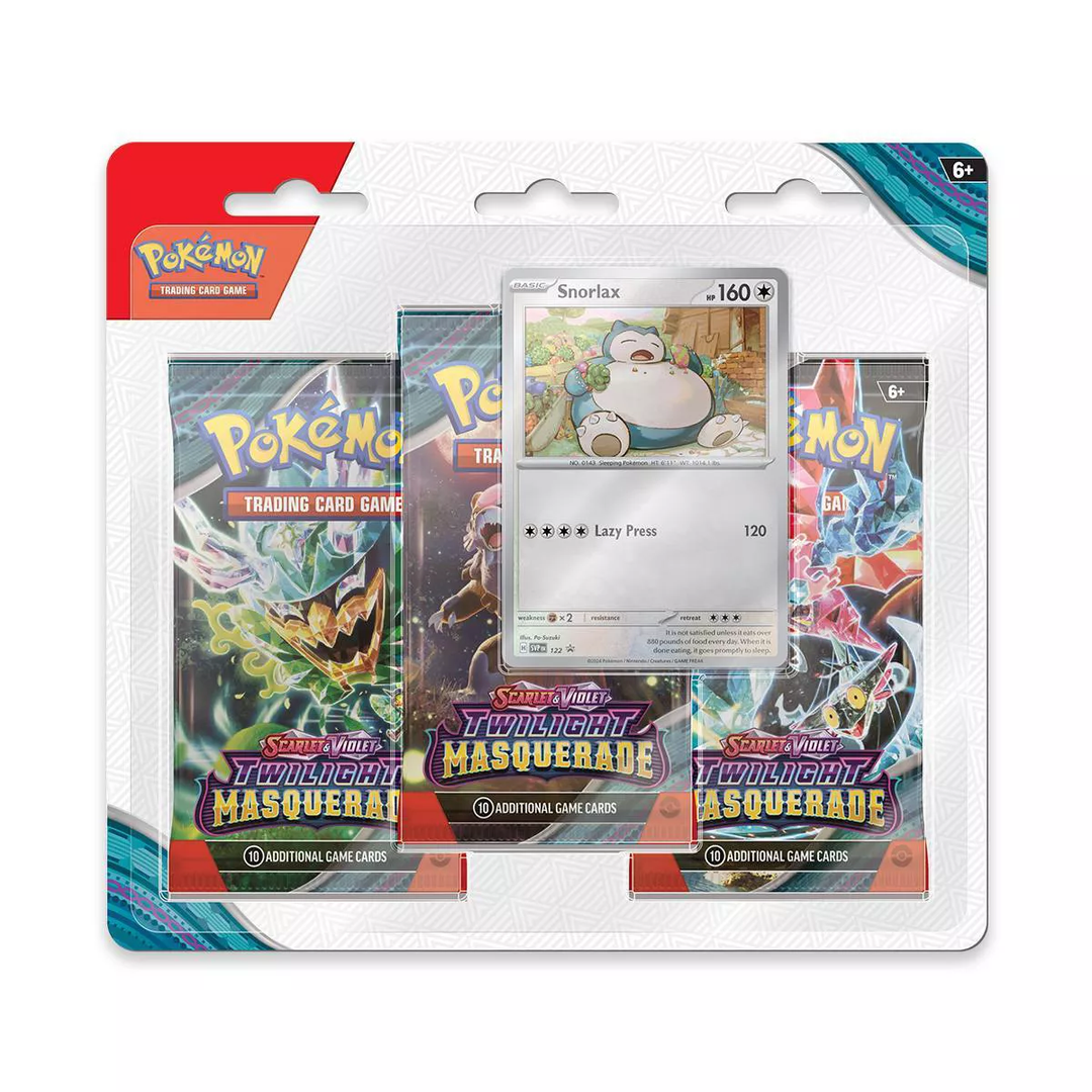 Pokémon Scarlet & Violet Twilight Masquerade 3-Pack Blister