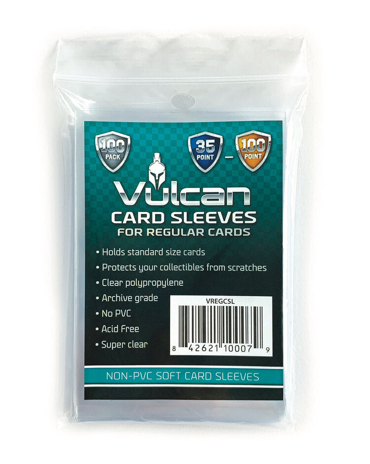 Vulcan Shield Regular Card Sleeves - Pack of 100