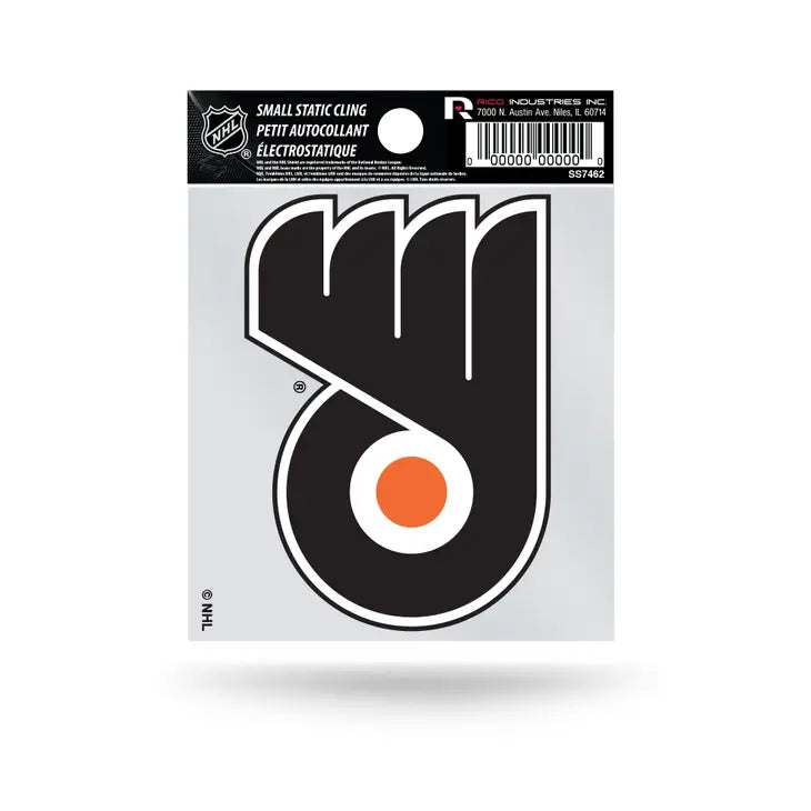 NHL Philadelphia Flyers Small Static Cling