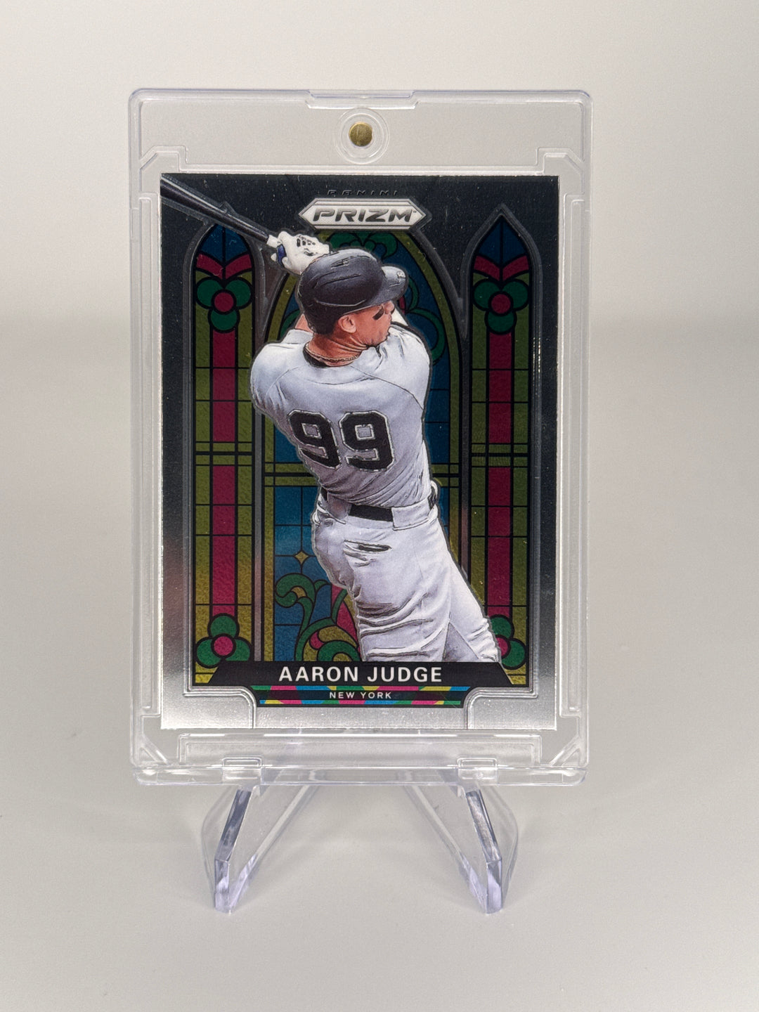 Aaron Judge 2021 Panini Prizm Stained Glass