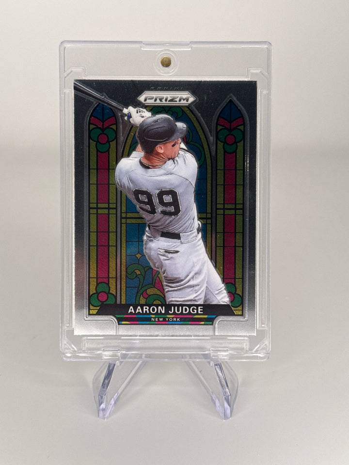 Aaron Judge 2021 Panini Prizm Stained Glass
