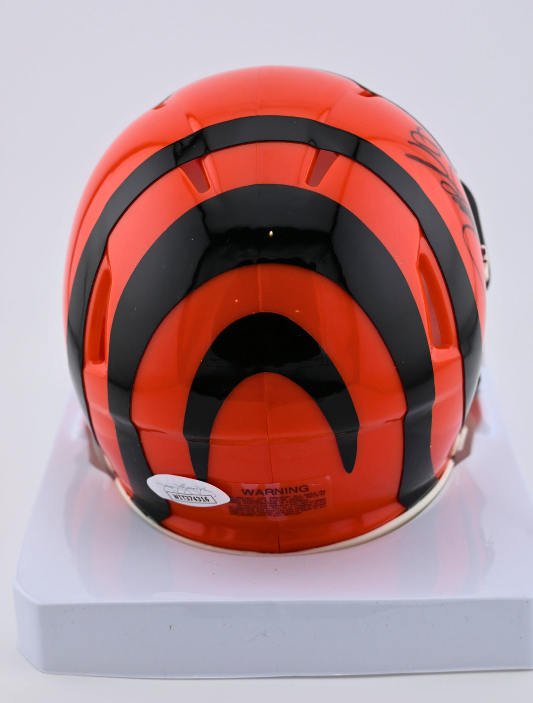 Boomer Esiason Cincinatti Bengals Speed Autographed Mini-Helmet, JSA Authenticated