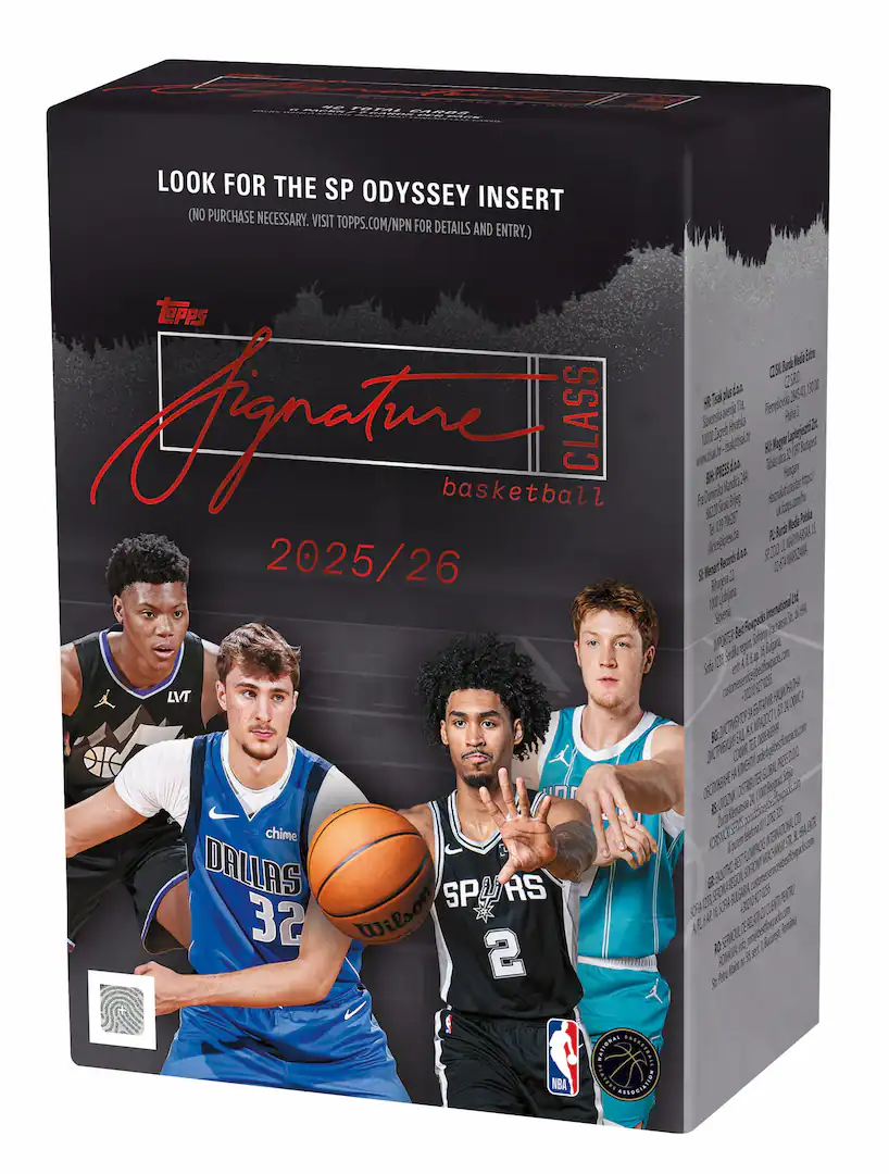 2025-2026 Topps Signature Class Basketball Blaser Box